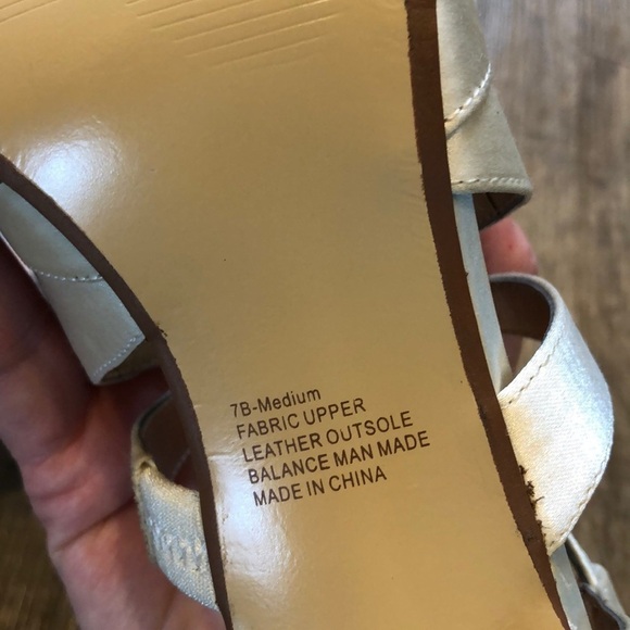 RSVP Champagne Dress Heel Sandals - Picture 8 of 8